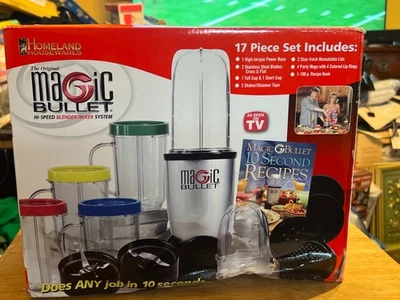  Magic Bullet Juego de 17 Piezas Alta Velocidad El Sistema Mezclador Licuadora Original - Nuevo Foto 1 de 4