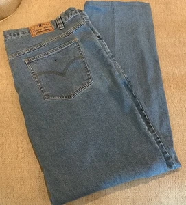Liberty Blues Jeans Mens Size 46x38 RELAXED Flex Denim Blue EUC - Picture 1 of 6