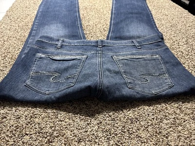 SILVER JEANS SUKI SLIM BOOT JEANS WOMENS SIZE 14 - Image 1 of 4