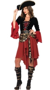 U.S. STOCK! Women's Pirate Halloween Costume - Picture 1 of 5