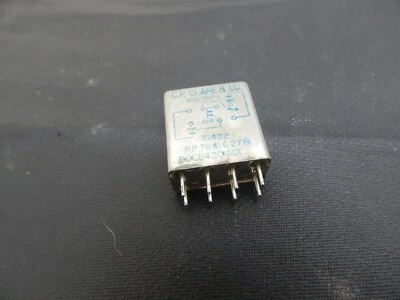 CP CLARE RP7641G278 RED DOT 8 PIN RELAY 80C84201A01 - USA SELLER FAST SHIPPING - Image 1 of 2