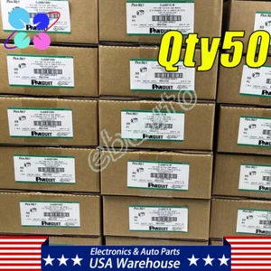 Qty 50 Panduit Giga TX Cat6 Network jack CJ688TGRD CJ688TGBU CJ688TGYL CJ688TGBL - Picture 1 of 38