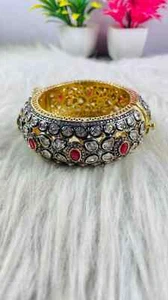 Vogel Indianer traditioneller Armreif Armbänder, vergoldeter Schmuck CZ Edelsteine - Bild 1 von 4