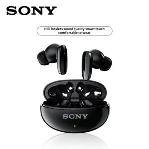 SONY S90 Bezprzewodowy zestaw słuchawkowy Bluetooth Douszne słuchawki stereo HiFI Bezprzewodowe słuchawki sportowe E - Zdjęcie 1 z 22