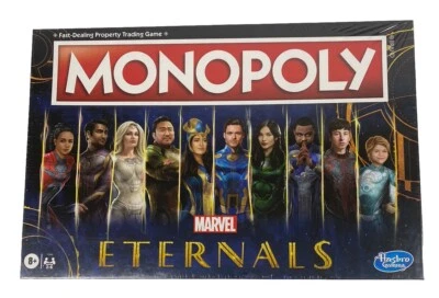 Monopoly Marvel Eternals Board Game With Collectible Tokens New Sealed Box - Image 1 of 3
