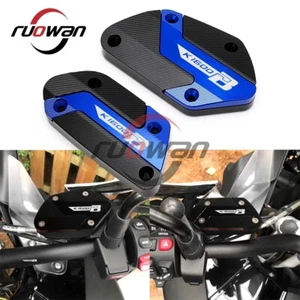 CNC Front Brake Clutch Fluid Reservoir Cap Tank Cover For BMW K1600B 2016-2023 - Picture 1 of 10