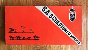 SAE S.A. Sculptured Models CIVIL WAR CONFEDERATE CAMP SET Orig Box, Set No. 1061 - Picture 1 of 7