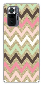 Coque en silicone imprimée compatible Xiaomi Redmi Note 10 Pro Texture rose - Bild 1 von 3