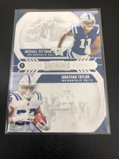 2020 Contenders Michael Pittman Jonathan Taylor 2 Round Numbers card
