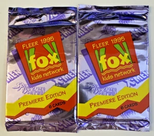 1995 Fleer Ultra Fox Kids Network x 2 Packungen - Bild 1 von 2