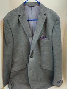 US Polo ASSN. Sports Coat Jacket 48R Motion Stretch Pocket Square - Picture 1 of 11