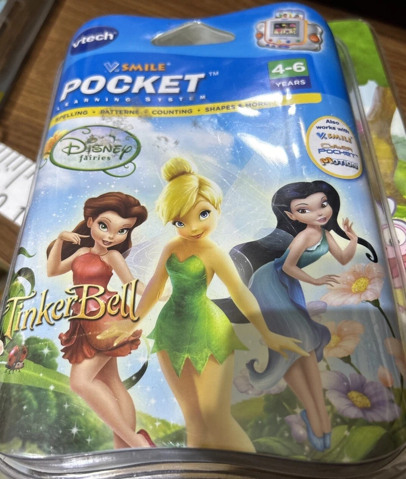 Vtech V. Smile Pocket Learning System Disney Fairies - NEW - Image 1 of 2
