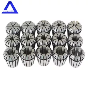 15 Stück ER25 Federspannzange 2 mm -16 mm Set für CNC Graviermaschine Fräsen Drehmaschine - Bild 1 von 12