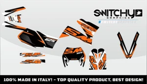 Set Sticker Graphics Kit VENTUNO for Motorcycle Smc 625 2003 2004 Decals Dekor - Picture 1 of 1