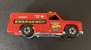 Hot Wheels 1974 Dodge Hot Wheels Rescue Unit 51 Emergency - Picture 1 of 5