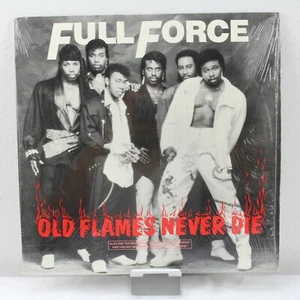 Full Force Old Flames Never Die Maxi Single Vintage Vinyl Record LP VG+ 44-05998 - Picture 1 of 2