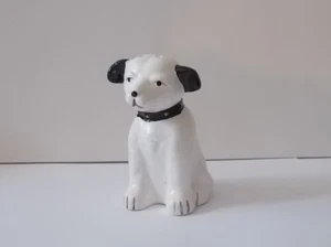 Terrier Type Dog White with Black Ears Salt/Pepper Shaker - Picture 1 of 9
