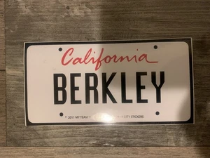 Pegatina Berkley California Bumper - Imagen 1 de 1