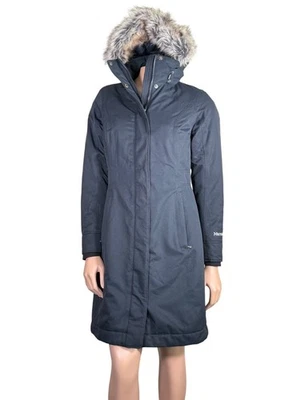 MARMOT Women's Chelsea 700 Fill Down Insulated Parka Coat Size XS Black Outdoors - Image 1 of 4