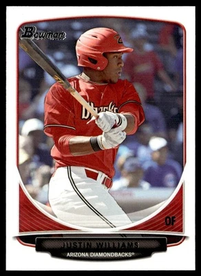 2013 Bowman Draft Picks & Prospects Justin Williams #BDPP94 - Image 1 of 2