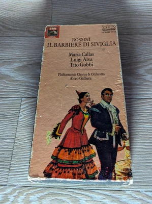 Cassette Rossini Il Barbiere Di Siviglia Callas Alva Gobbi - Music Tapes - Used - Bild 1 von 4