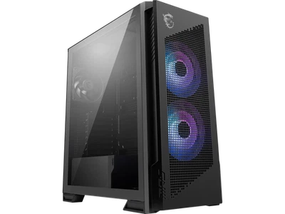 MSI MPG Velox 300R Airflow PZ - Mid-Tower Gaming PC Case - Tempered Glass Side - Image 1 of 4