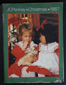 Vintage 1987 JCPenney Christmas Catalog Book Toys NES Transformers Barbie LEGO
