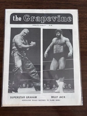 The Grapevine Wrestling Newsletter Sunrise Florida Superstar Грэм Билли Джек - Изображение 1 из 2