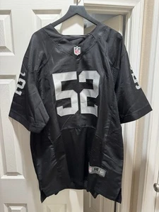 Nike On Field Jersey #52 Khalil Mack NFL Oakland Raiders XXL - Picture 1 of 4