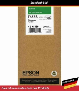 C13T653B00 Epson Stylus Pro 4900 Tintenpatrone Grün - Afbeelding 1 van 4