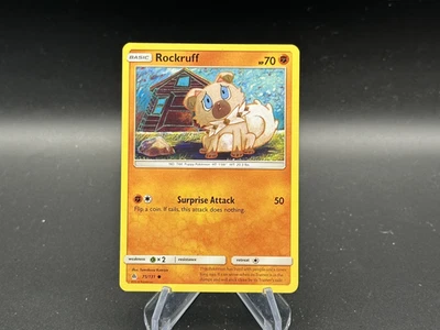 Rockruff - 75/131 Forbidden Light - Pokémon TCG - 2018 - Image 1 of 2