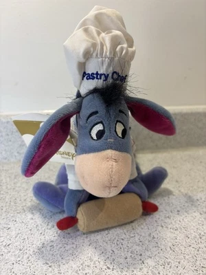 Eeyore Pastry Chef Beanie Plush Disney Store Exclusive With Tags - Image 1 of 4