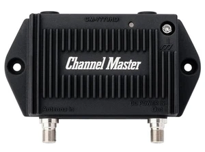 Channel Master TV Antenna PreAmp 1-1-Port TV Antenna Pre-Amplifier, Built-in ... - Picture 1 of 9