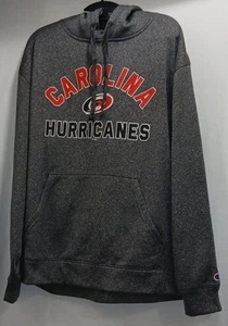 Carolina Hurricanes Champion Pullover Hoodie Men's Gray/Heather Large EUC - Picture 1 of 6