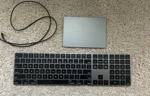 Apple Magic Keyboard (A1843) and Apple Magic Trackpad 2 (A1535) - Space Gray - Afbeelding 1 van 2