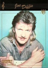 JOE DIFFIE 1992 Collect-A-Card Country Classics Trading Card 