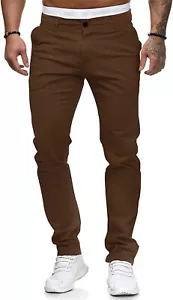 HUNGSON Men Skinny Slim Fit Casual Jeans Stretch Straight Fashion Denim Pants - Picture 1 of 3