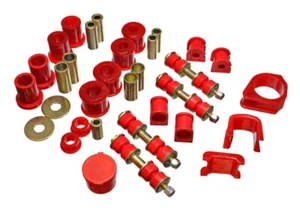 Energy Suspension 4.18117R Red Hyper-Flex Bushing Set for Ford Escort/ZX2 - Picture 1 of 5