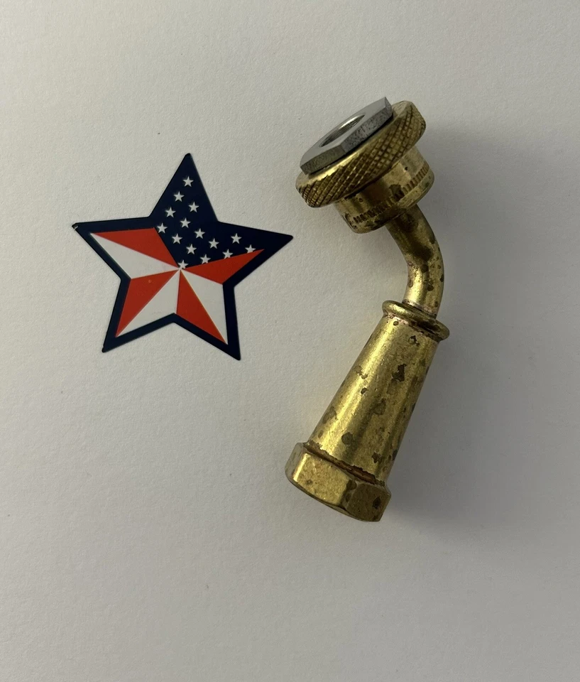 Gooseneck Hose Coupling 1/8" NPT  High Pressure SK-2043C 5000 PSI USA Made. Foto 1 de 4