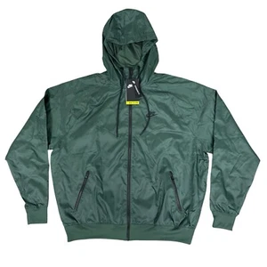 Nike Windrunner Green Full Zip Rain Jacket, Size Large NWT DA0001-337 - Picture 1 of 5