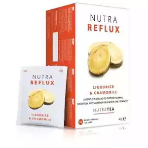 Nutra Tea Reflux Tisana 20 Bustine di Tè - Supporto Salute Digestione - Foto 1 di 5