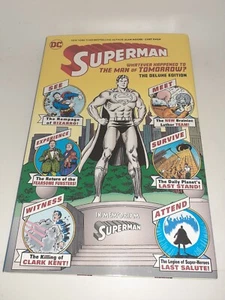 DC Superman Whatever Happened Man Of Tomorrow Deluxe Edition New Unread 9.6 - Picture 1 of 6
