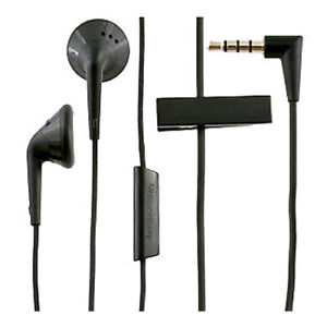 BlackBerry In-Ear Headset, Wired Earbud, Standard Stereo 3.5mm Headset - Black