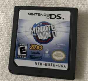 Minute to Win It (Nintendo DS, 2010) solo cartucho de juego/probado/¡Gran juego! - Imagen 1 de 4