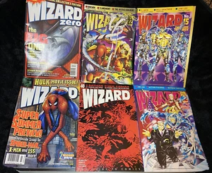 Wizard Comic Magazin 1992, 1993, 1994 und 2003 6 Bücher Vintage Retro Grafik - Bild 1 von 14