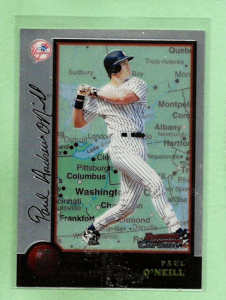 PAUL O'NEILL - 1998 Bowman Chrome "Interstate"- #241 - Yankees - Comb. Shipping - Image 1 of 1