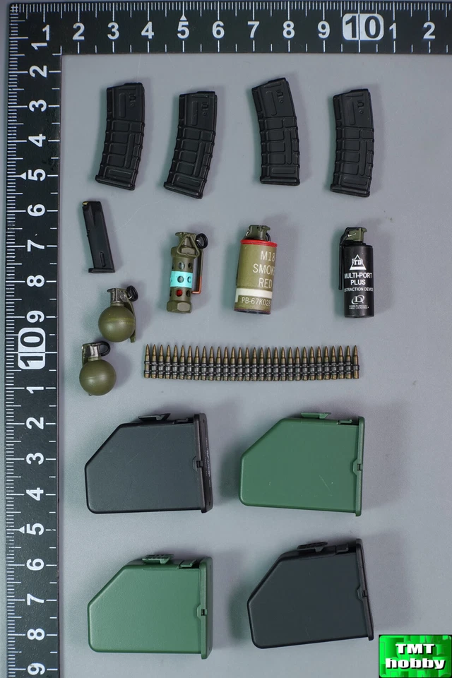 Scale 1:6 Soldier Story SS068 US Army M249 SAW Gunner - Juego de municiones Foto 1 de 1