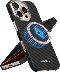 MOCOLL für iPhone 16 Pro Max Hülle mit MagSafe, Ultra Slim & Light, Dünn 600 - Bild 1 von 9