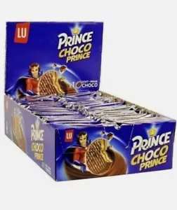 Lu Prince Choco Chocolate biscuits 40 pcs Box Made in Belgium--Free Shipping-- - Picture 1 of 3