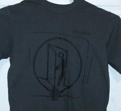 The Public - Camiseta Hombre Pequeña Banda de Música Gris Foto 1 de 4